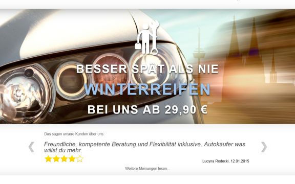 Responsive Webdesign Autoport Köln: Kundenmeinungen
