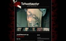 Webdesign Tattooschwester: Homepage