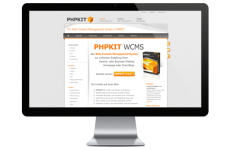 Redesign PHPKIT Produkt Website