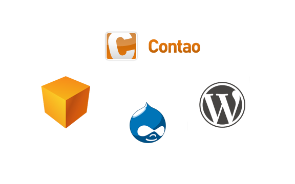 Webdesign CMS Websites: Umsetzung in CONTAO WordPress Drupal Joomla